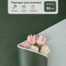 Бумага белая крафт 50г/м2, 70см x 10м, Тонировка, зеленый мох