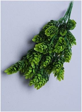 ИЦ Букет Хмель 32см 7 веток КАН зеленый ИЦ Букет Хмель 32см 7 веток КАН зеленый