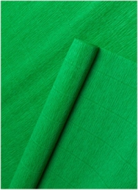 Бумага гофрированная простая, 140гр 963 зеленая