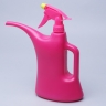 Лейка-опрыскиватель LISTOK 1000мл КОМБИ розовая