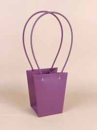 Сумочка для цветов 13х15,5х 9,5см фиолетовый