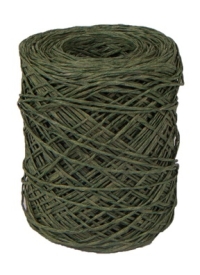 Проволока в бумажной оплетке 200мx0,4мм,  зеленый цвет