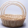 Корзина плетеная (ива) 3шт 57х50хH19/51см YS-6-6 натуральный