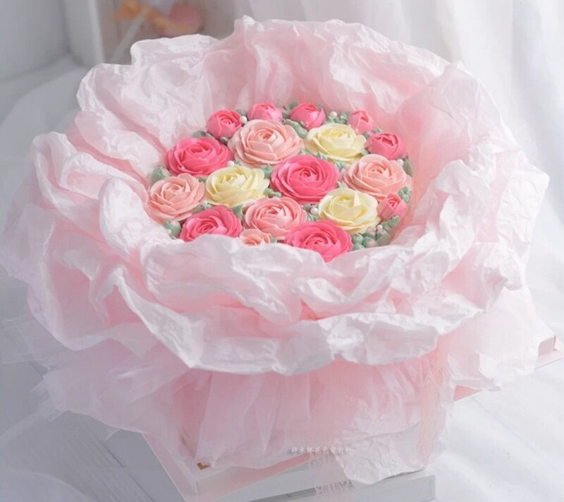 Бумага тишью 50х66см,10 лист. светло-розовый Бумага тишью 50х66см,10 лист. светло-розовый