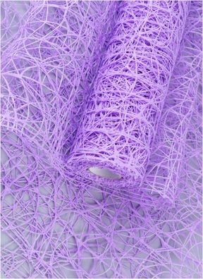 Сетка Сизаль 53см х 5ярд фиолетовый