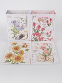 Сумочка Цветы 730-004 18х23x10см микс