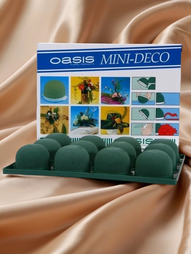 Оазис мини-деко для живых цветов 5х4см 12шт, 3230