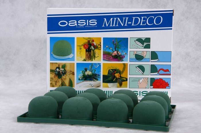 Оазис мини-деко для живых цветов 5х4см 12шт, 3230