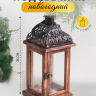 Подсвечник Фонарь 14,5х14,5х33см Т-8210