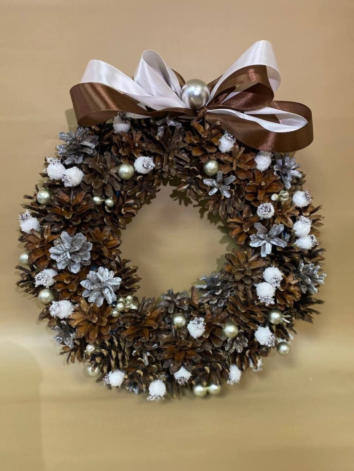 Шишки сосновые набор 20шт. мини