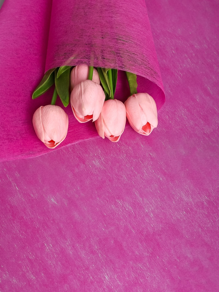 Фетр К 50см х 15м малиновый Фетр К 50см х 15м малиновый