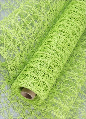 Сетка Сизаль 53см х 5ярд салатовый светлый