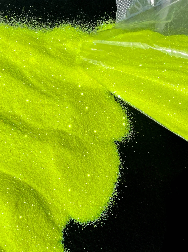 Блестки 1кг К лимонные Блестки 1кг К лимонные