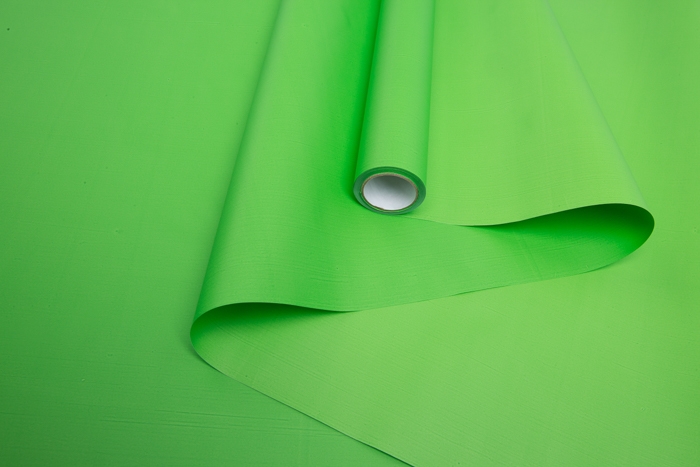 Пленка матовая Пастель 58см х 10м на втулке, салат Пленка матовая Пастель 58см х 10м на втулке, салат