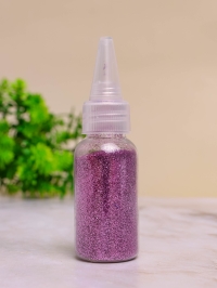 Блестки 20г К с дозатором сиреневые