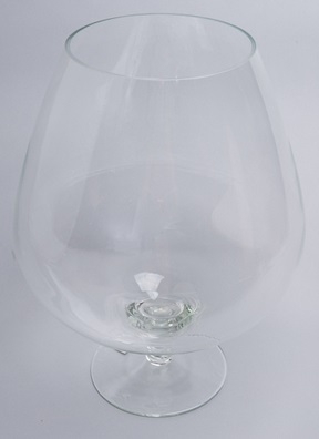 Ваза стекло Бренди №2528 16л, D18,5x40см