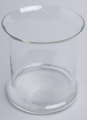 Ваза стекло Роми №2197, D16x17см