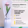 Пакет цветочный Конус 12,5х4х45 на 1цветок Nice белый/черный 50 шт Пакет цветочный Конус 12,5х4х45 на 1цветок Nice белый/черный 50 шт