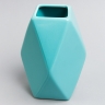 Ваза керамика 13х18см HS032 голубой