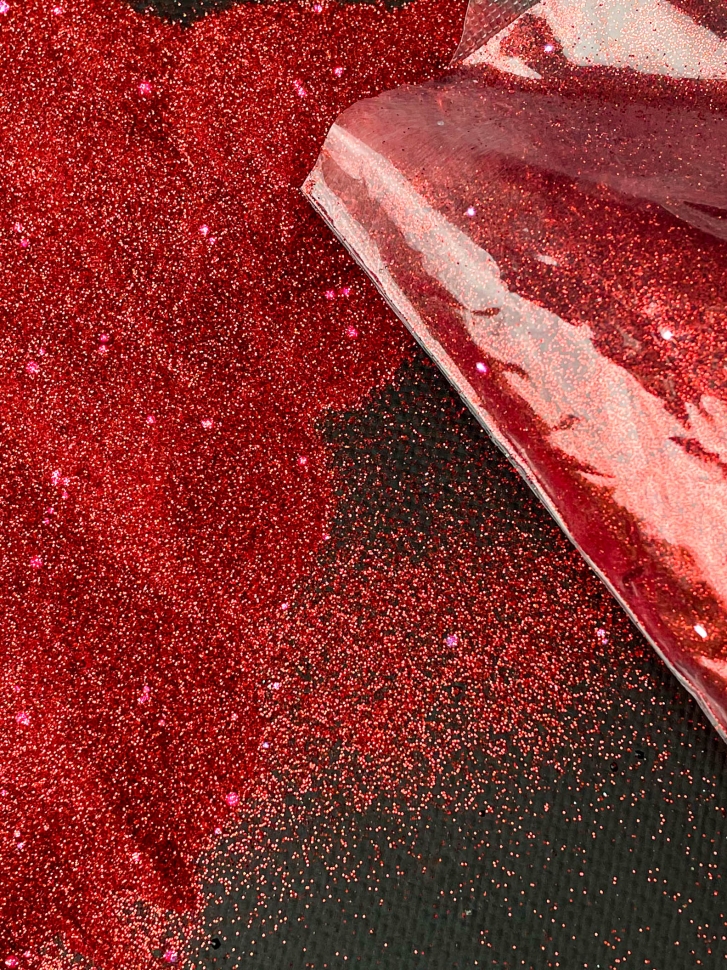 Блестки 1кг К красные