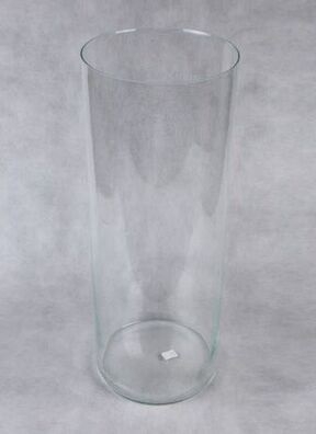 Ваза стекло Трубка №1768, H60 D25