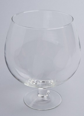 Ваза стекло Бренди №2080 3л, D14,5x24см