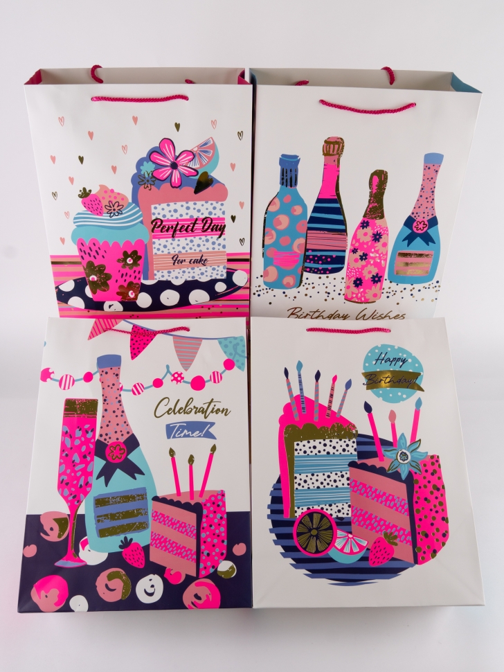 Сумочка Десерт 730-009 31х42x12см микс