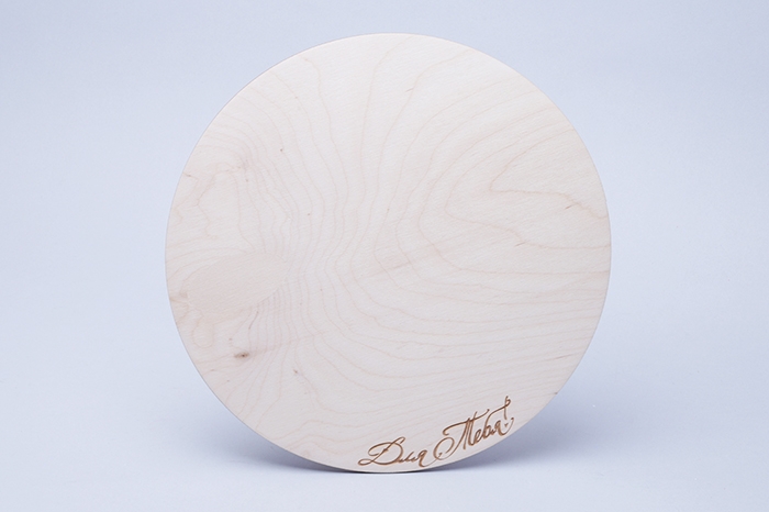 Подложка под торт "Для тебя" 26х0,3 см