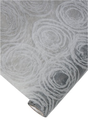 Фетр ламинированный 3Д Круговорот 60см х  5м серый