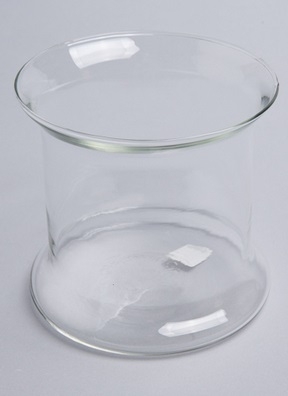 Ваза стекло Роми №2196, D15x13см