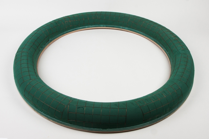 Оазис Венок Биофлор с металлической сетью 7*75см