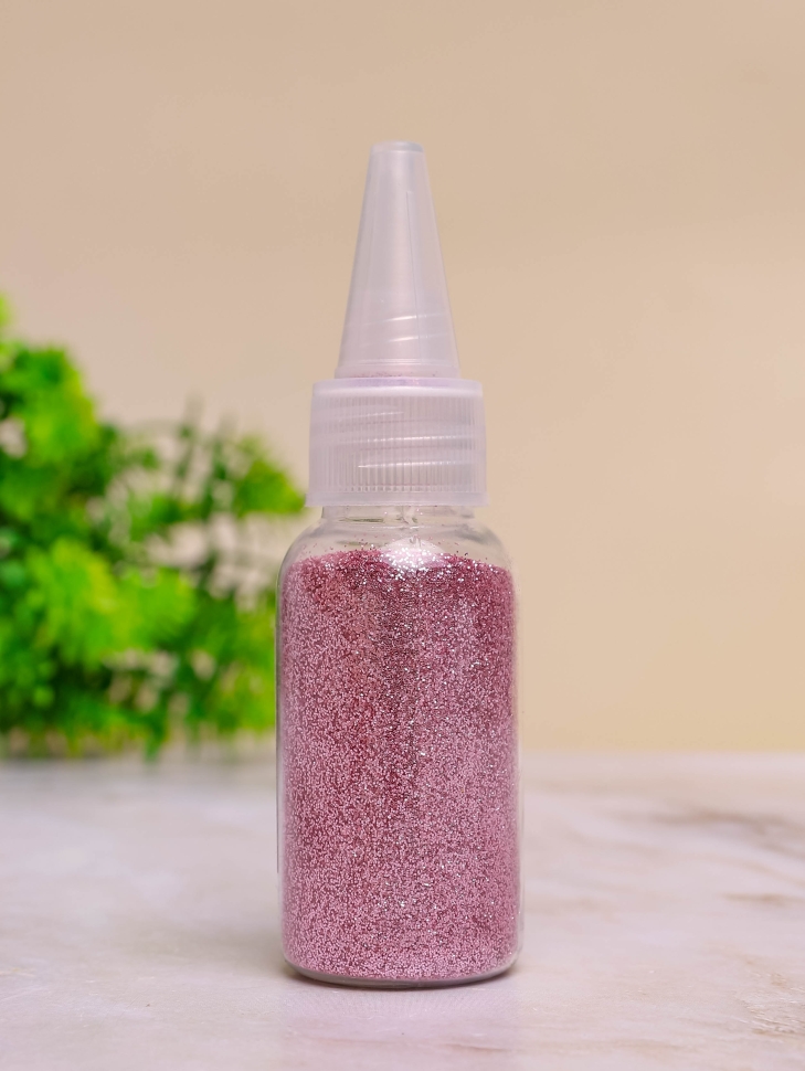 Блестки 20г К с дозатором розовые Блестки 20г К с дозатором розовые