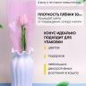 Пакет цветочный Конус 12,5х4х45 на 1 цветок горошек сиреневый 50 шт Пакет цветочный Конус 12,5х4х45 на 1 цветок горошек сиреневый 50 шт