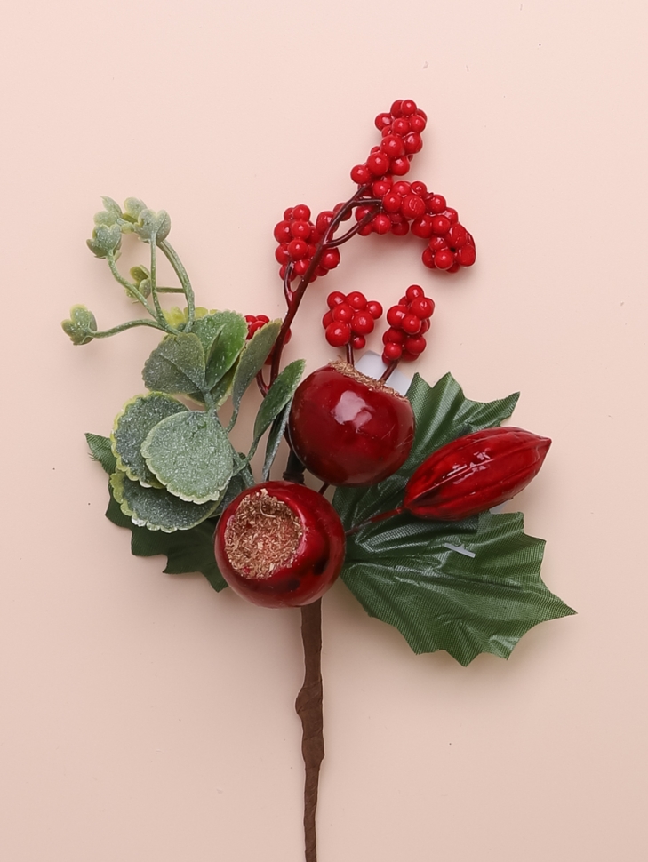 ИЦ Ветка новогодняя 21см 14-32