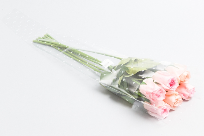 Пакет цветочный Конус 21/80 на 1 розу рисунок/рисунок цветочки 50 шт Пакет цветочный Конус 21/80 на 1 розу рисунок/рисунок цветочки 50 шт