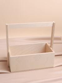 Ящик Флора H27/10х27х15см № 5 натуральный 