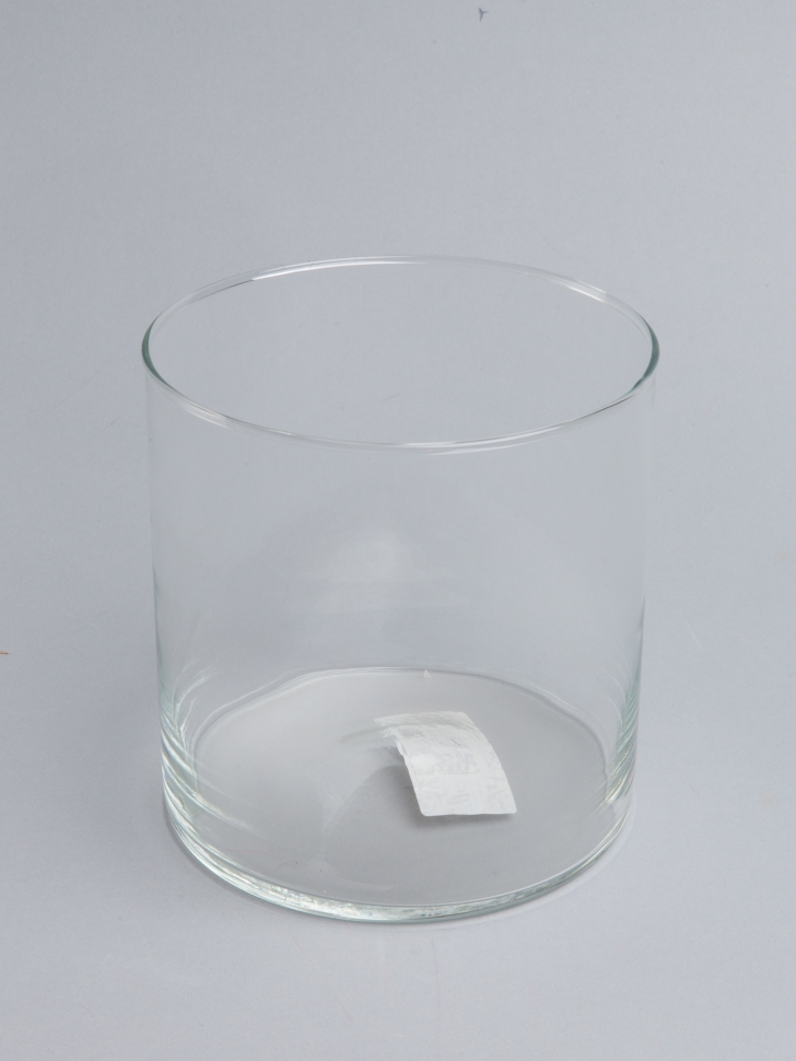 Ваза стекло Трубка №2026, H15 D14,6