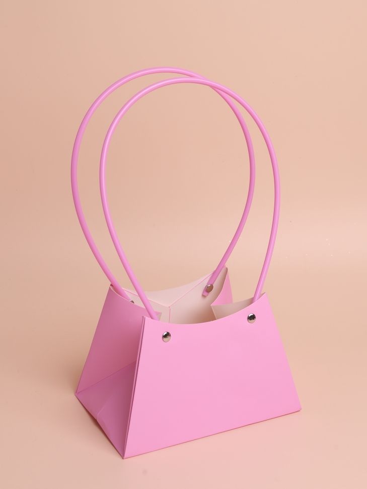 Сумочка для цветов 17х12х11,5см розовый яркий Сумочка для цветов 17х12х11,5см розовый яркий