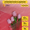 Пленка матовая Полоса Вертикаль 70см х 10м красный Пленка матовая Полоса Вертикаль 70см х 10м красный