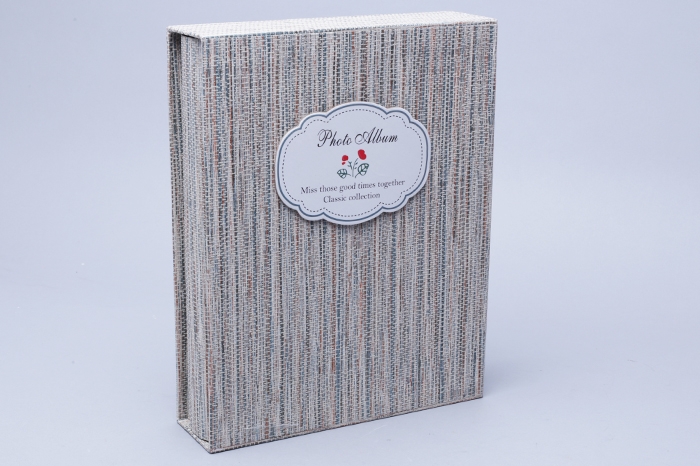 Фотоальбом 10х15см 9230, 200 фото полосы темно-зеленые кат 2 Фотоальбом 10х15см 9230, 200 фото полосы темно-зеленые кат 2