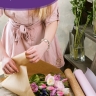 Бумага крафт 40г/м2. 72см х10м дизайнерская Эстер Бумага крафт 40г/м2. 72см х10м дизайнерская Эстер