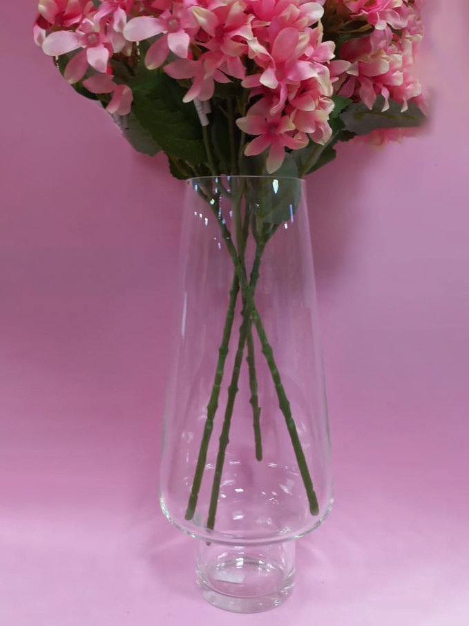 Ваза стекло 2977 Гала D18x40см Ваза стекло 2977 Гала D18x40см