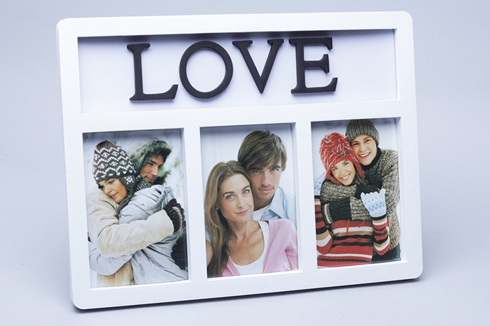 Фоторамка для 3 фото Love Фоторамка для 3 фото Love