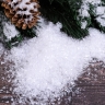 Снег искусственный  50г прозрачный искристый
