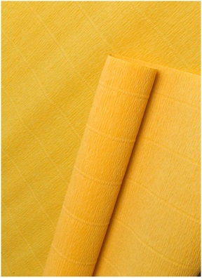 Бумага гофрированная простая, 140гр 976 светло-оранжевая Бумага гофрированная простая, 140гр 976 светло-оранжевая