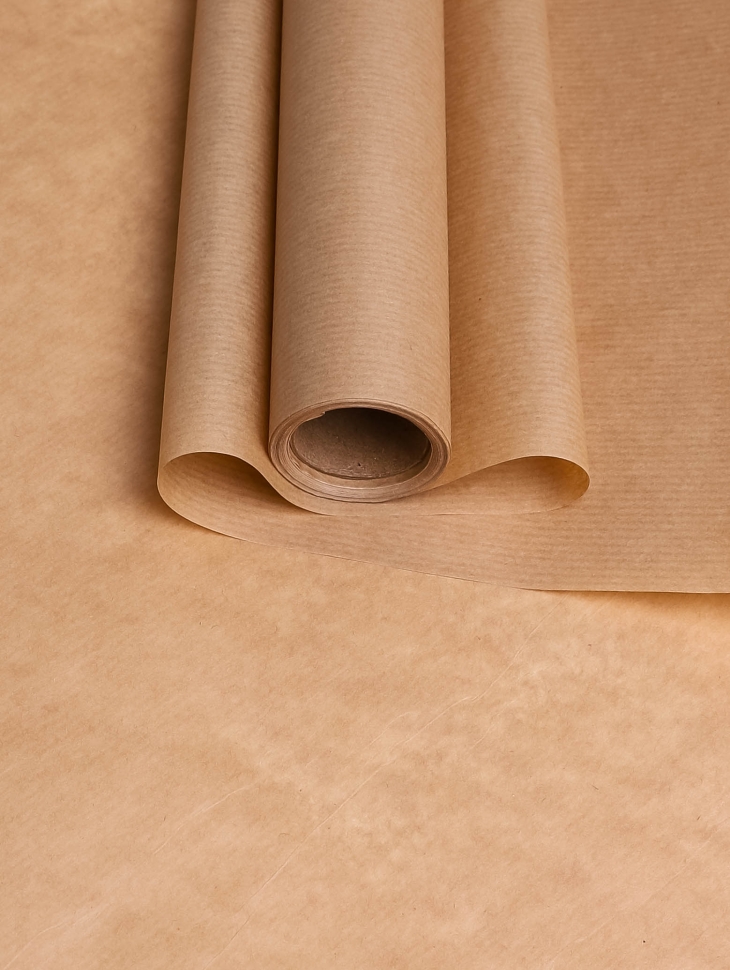 Бумага крафт 40г/м2, 70см x 10м Бумага крафт 40г/м2, 70см x 10м