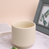 Кашпо керамика 13,1х12,3см кремовый