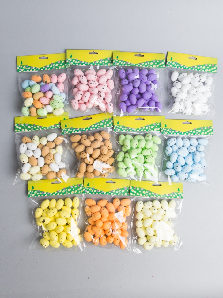 Яйцо набор из 36шт 3x2см CN22102501 микс