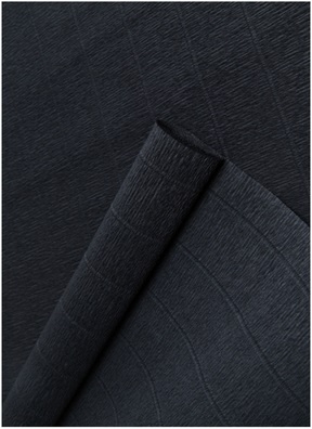 Бумага гофрированная простая, 140гр 902 черная