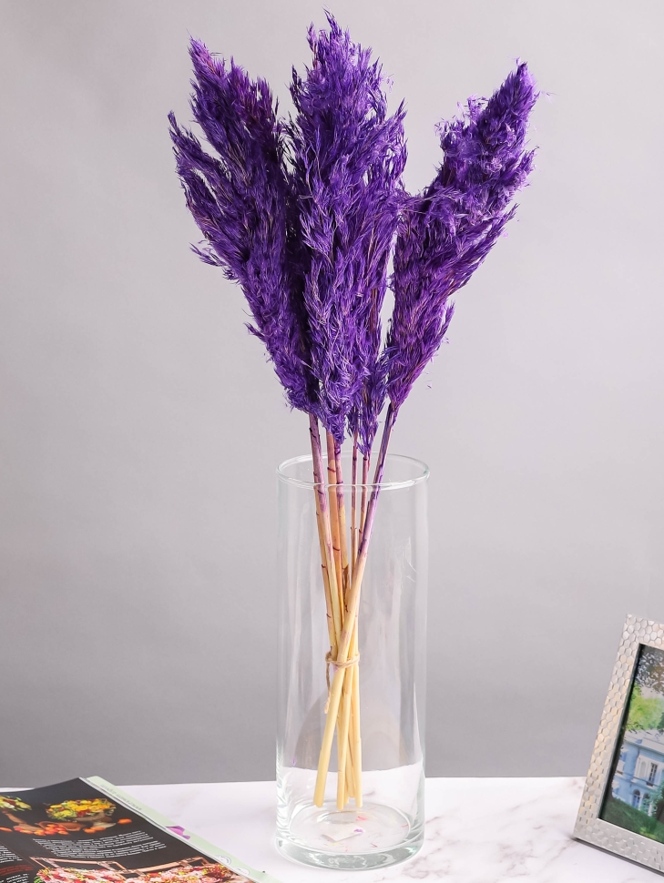 Камыш 65см 40 гр фиолетовый Камыш 65см 40 гр фиолетовый